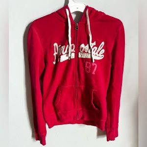 Pink Aeropostale Full-Zip Hoodie